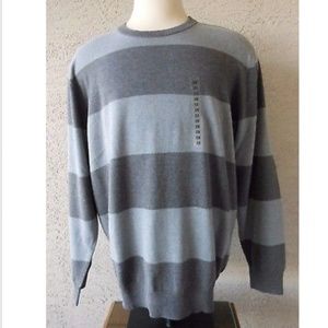BOCA CLASSICS Lightweight Gray Pullover Sweater